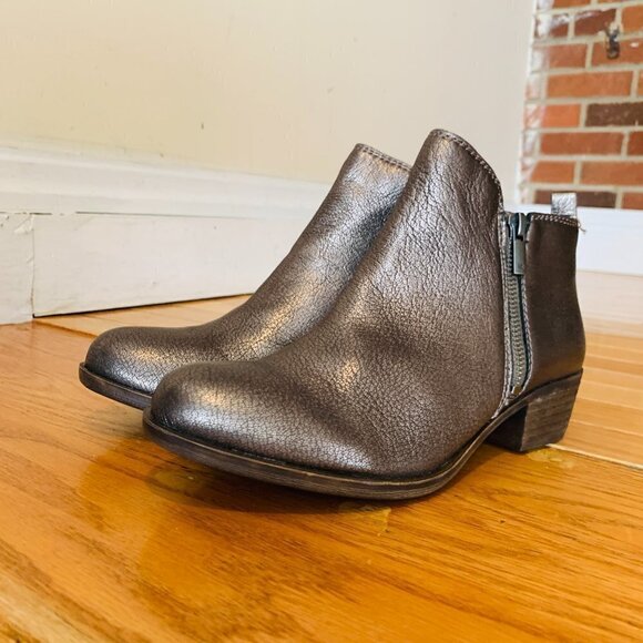 Lucky Brand Shoes - LUCKY BRAND SHOES BOOTS BOOTIES HEEL Size 7.5 37.5 M EXCELLENT